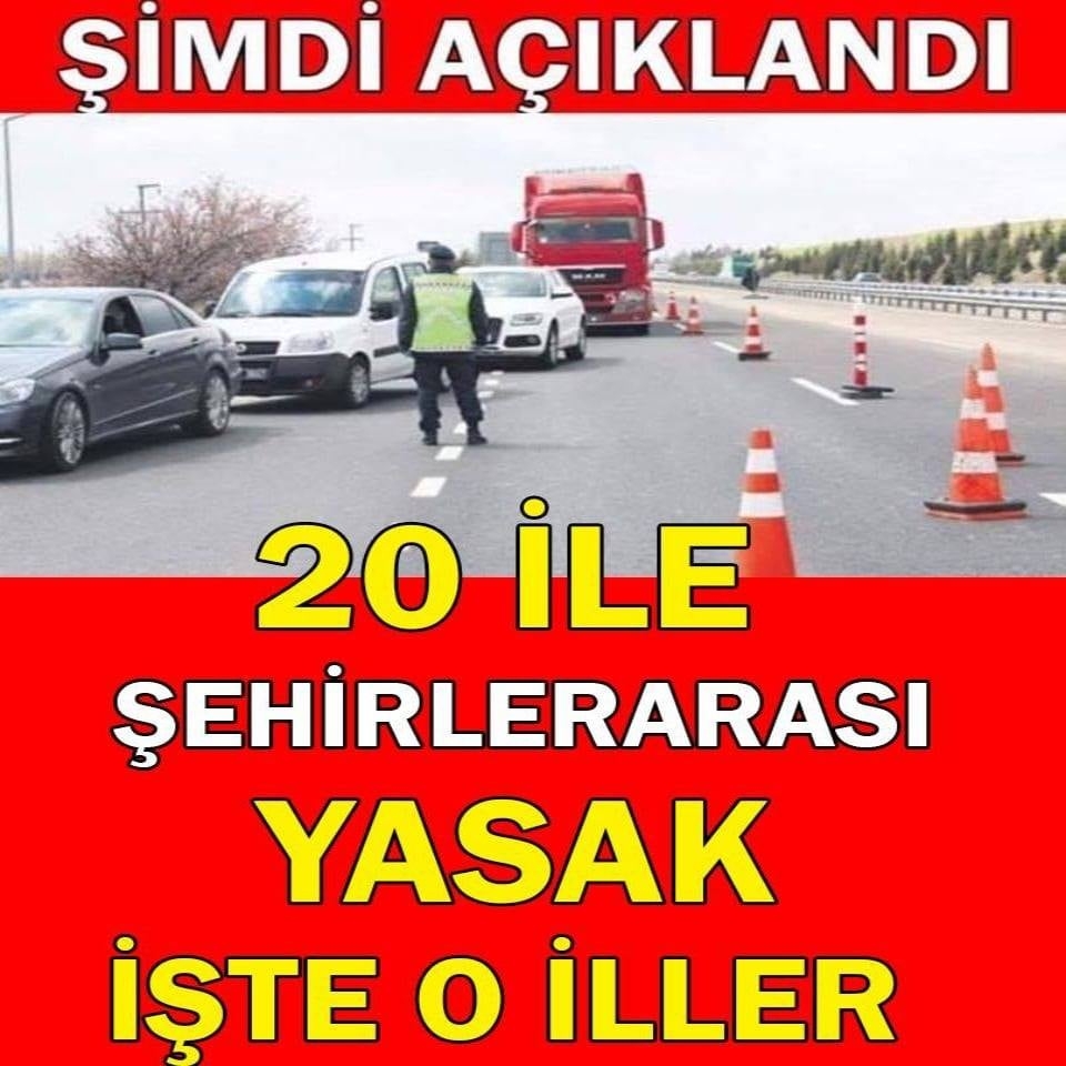 20 ile seyahat yasağı getirilmesi.. galerisi resim 1