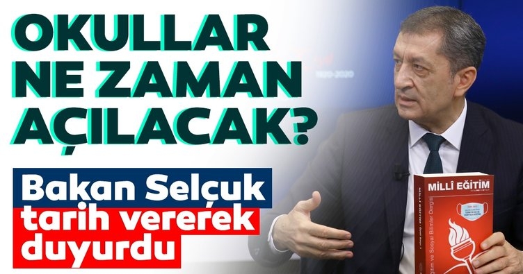 Bakan Ziya Selçuk tarih verdi. galerisi resim 2