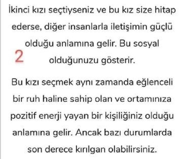 Seçtiğiniz Kişi Psikolojinizi Yansıtıyor galerisi resim 3