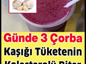 Günde 3 Çorba Kaşığı Tüketenin