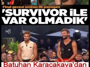 Survivor finali sonrası ilk açıklama