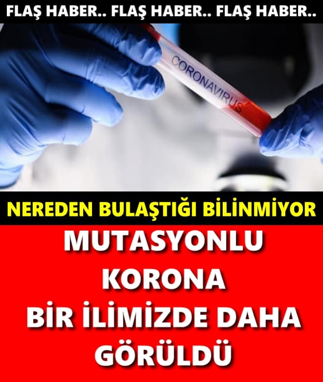 MUTASYONLU KORONA BİR İLİMİZE DAHA SIÇRADI galerisi resim 1