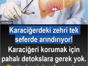 Karaciğeri korumak için pahalı detokslara gerek yok