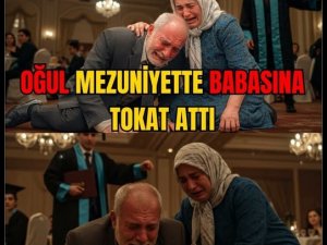 Oğul Mezuniyet Töreninde