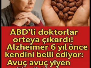 Alzheimerın bu 4 belirtisi