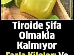 Tiroid Bezini Tedavi Eden Doğal İçecek