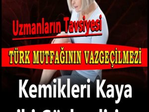 KEMİKLERİ ZIRH GİBİ GÜÇLENDİRİYOR