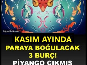 Kasım ayının en şanslı burçları!
