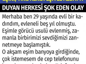 Yaşananlar özellikle kadınları şok etti..