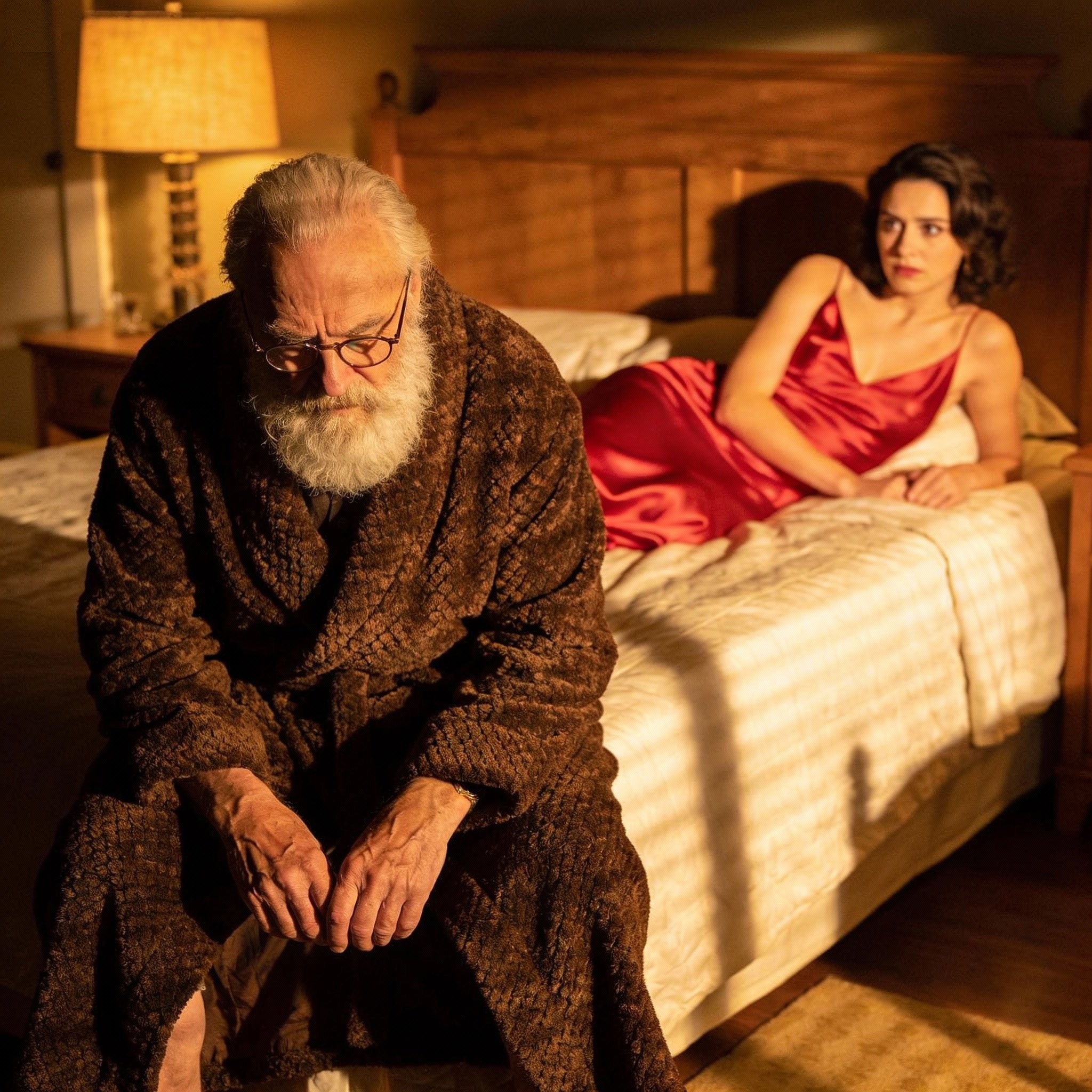 Ailemi kurtarmak için zengin yaşlı bir adamla evlendim…