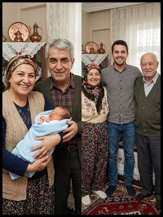 58 yaşımda, kapımın önüne bırakılan bir bebek