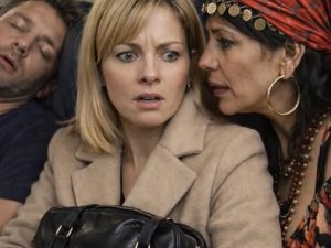 Eşimle birlikte trenle seyahat ediyorduk