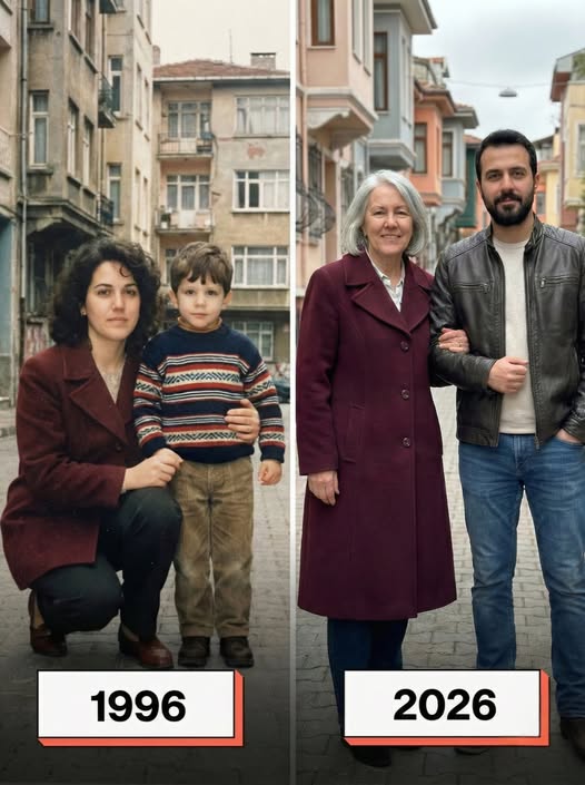 Annem otuz kış boyunca aynı yıpranmış paltoyu giydi.