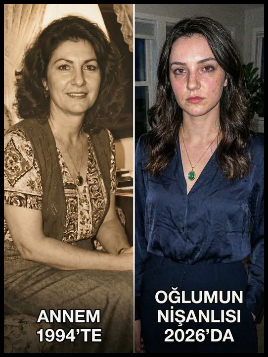 Oğlum nişanlısını akşam yemeği için eve getirdi.