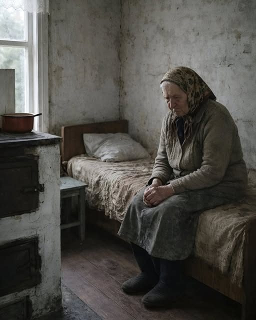 Çocuklar annelerini köyde tek başına bıraktı