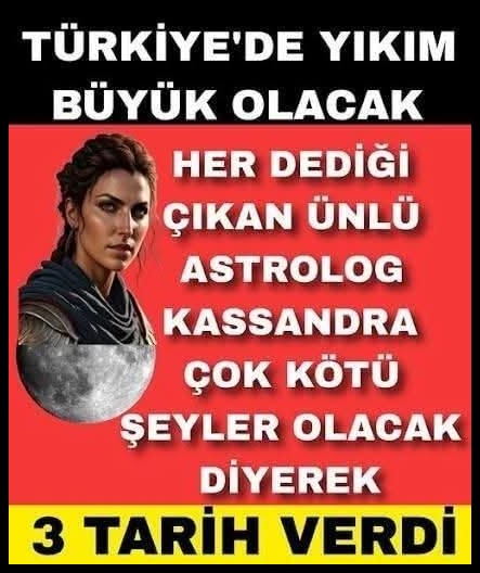 Ünlü astrologtan 3 tarih
