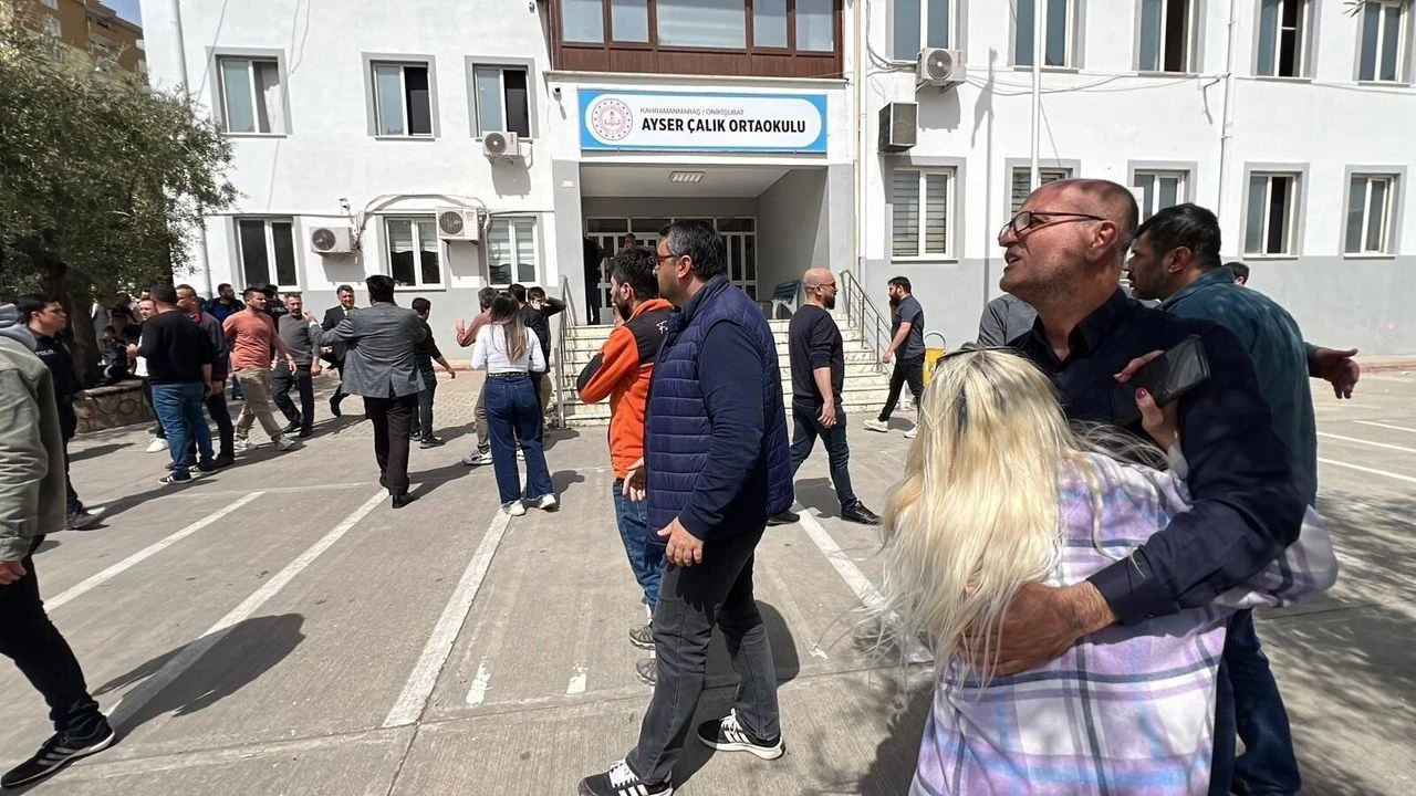Maraş'ta Okulda Yaşanan Olayda Gelişme galerisi resim 1