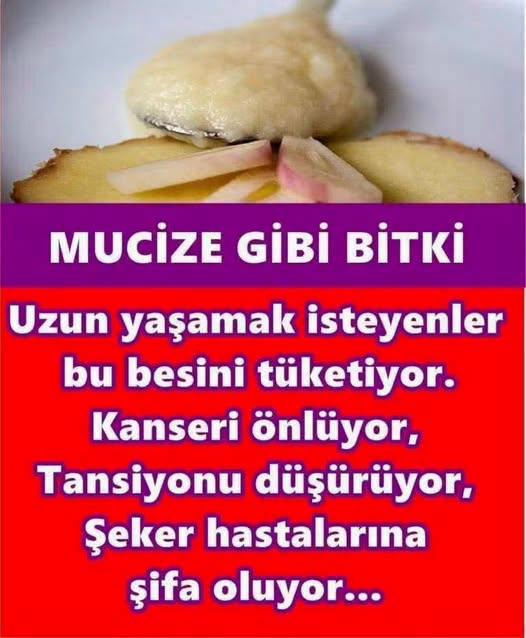 K'anseri önlüyor, tansiyonu düşürüyor