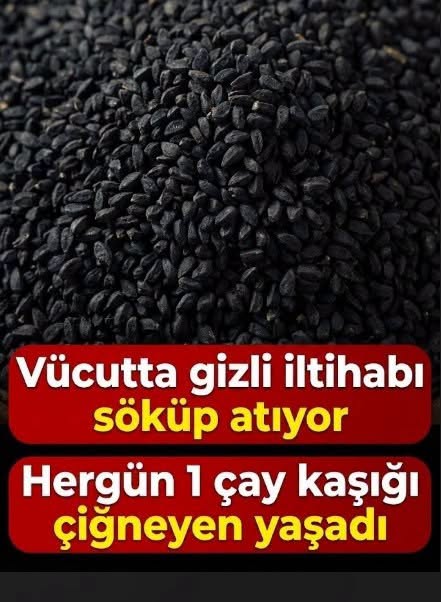 Vücuttan gizli iltihabı söküp atıyor
