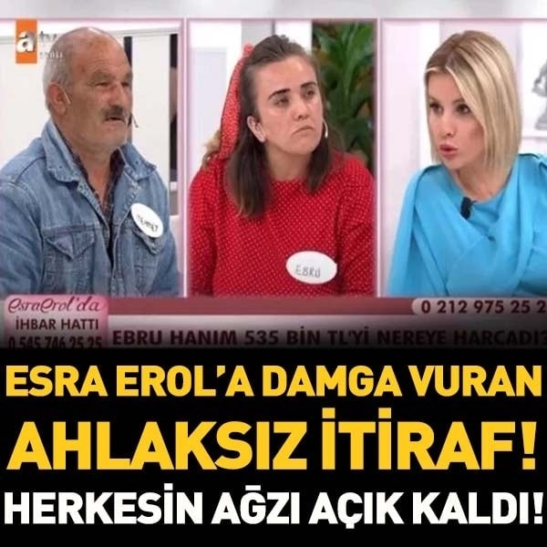 Esra Erol�a damga vuran ahlaksız itiraf! foto galerisi 2. resim