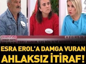 Esra Erol'a damga vuran ahlaksız itiraf!