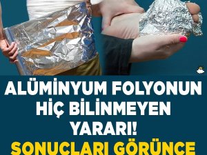 Alüminyumn folyonun yararı