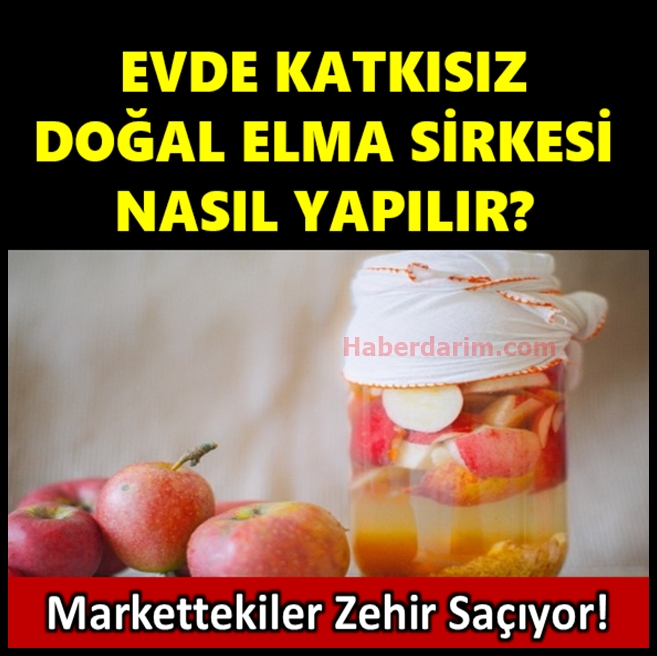 Evde Doğal Katkısız Elma Sirkesi Yapımı galerisi resim 1