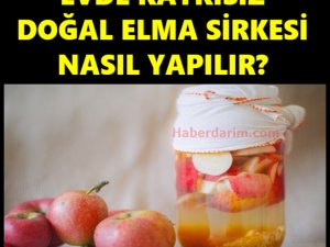 Evde Doğal Katkısız Elma Sirkesi Yapımı