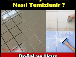 Kararan Fayans Aralarını Doğal Yolla Temizleme