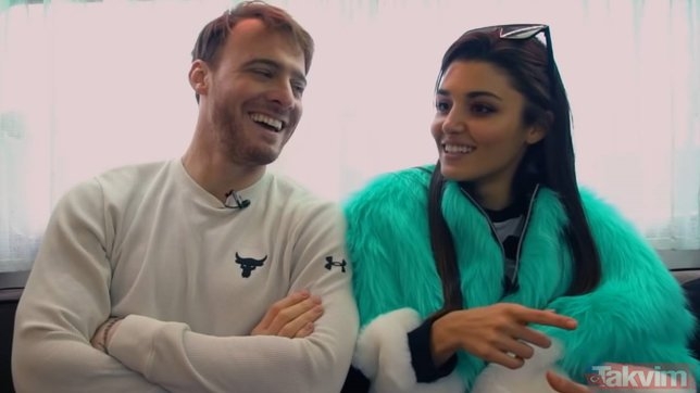 Hande Erçel ile Kerem Bürsin hayranlarını heyecanlandıran görüntü! galerisi resim 5