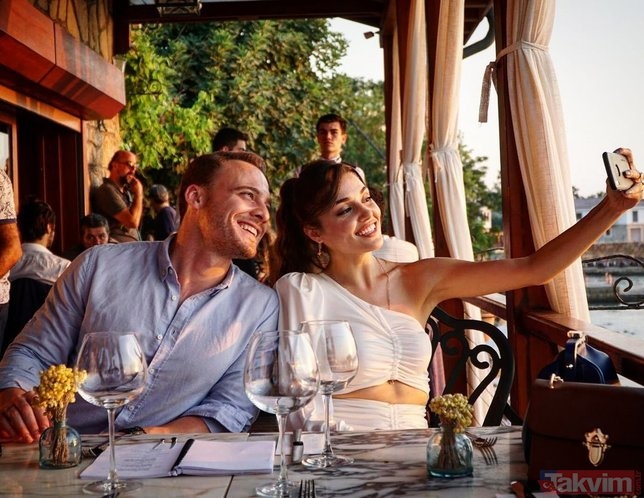 Hande Erçel ile Kerem Bürsin hayranlarını heyecanlandıran görüntü! galerisi resim 8