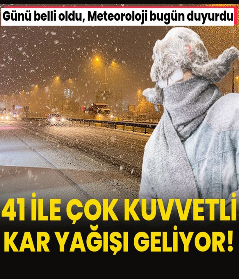 Meteoroloji son dakika tarihi duyurdu, günlerce sürecek galerisi resim 1