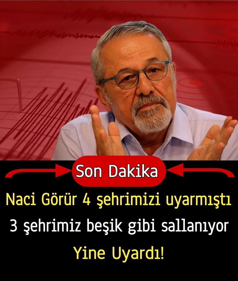 Naci Görür bir kez daha uyardı galerisi resim 1