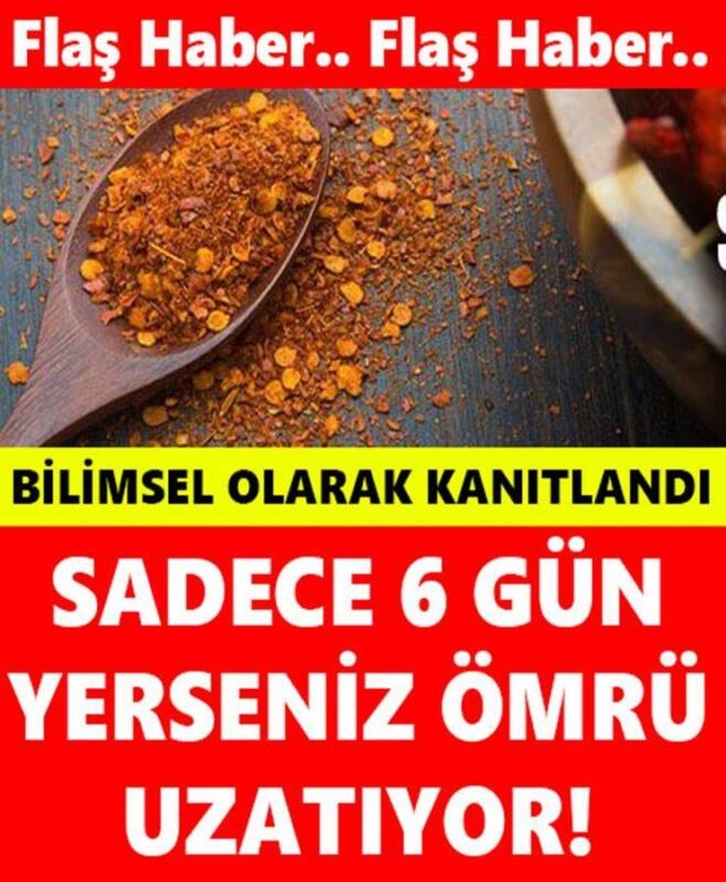 Sadece 6 Gün Yeriseniz Ömrü Uzatıyor! galerisi resim 1