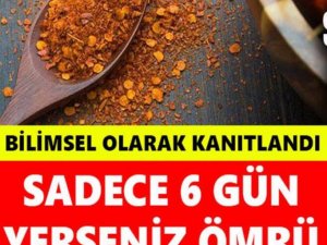 Sadece 6 Gün Yeriseniz Ömrü Uzatıyor!