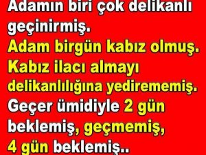 Adamın biri çok delikanlı geçinirmiş