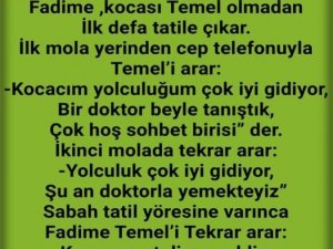 Fadima Tatilde Temel Çıldırdı.