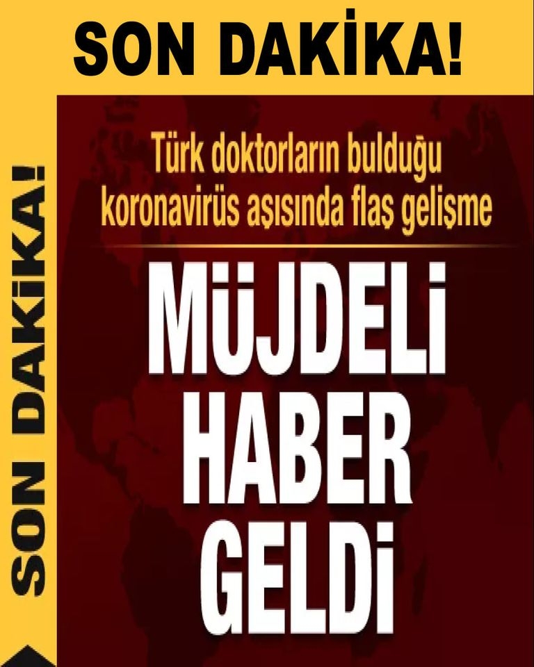 Büyük müjde! Türk doktorların bulduğu koronavirüs aşısında flaş gelişme galerisi resim 1