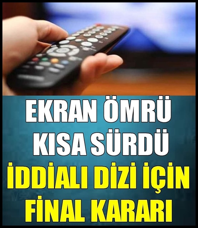 İddialı diziden final kararı! galerisi resim 1