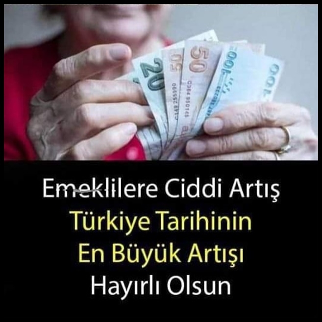 Emekli Maaşı Ortaya Çıktı galerisi resim 1