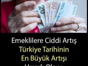 Emekli Maaşı Ortaya Çıktı