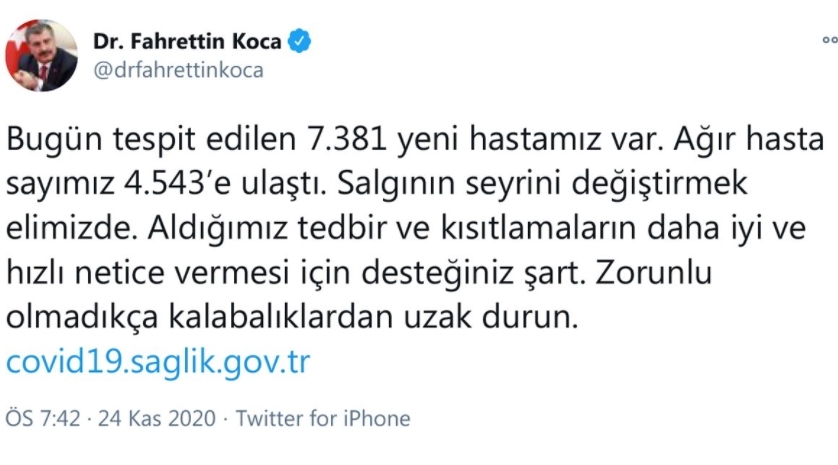 Bakan Koca'dan Gece Yarısı Flaş Açıklama galerisi resim 5