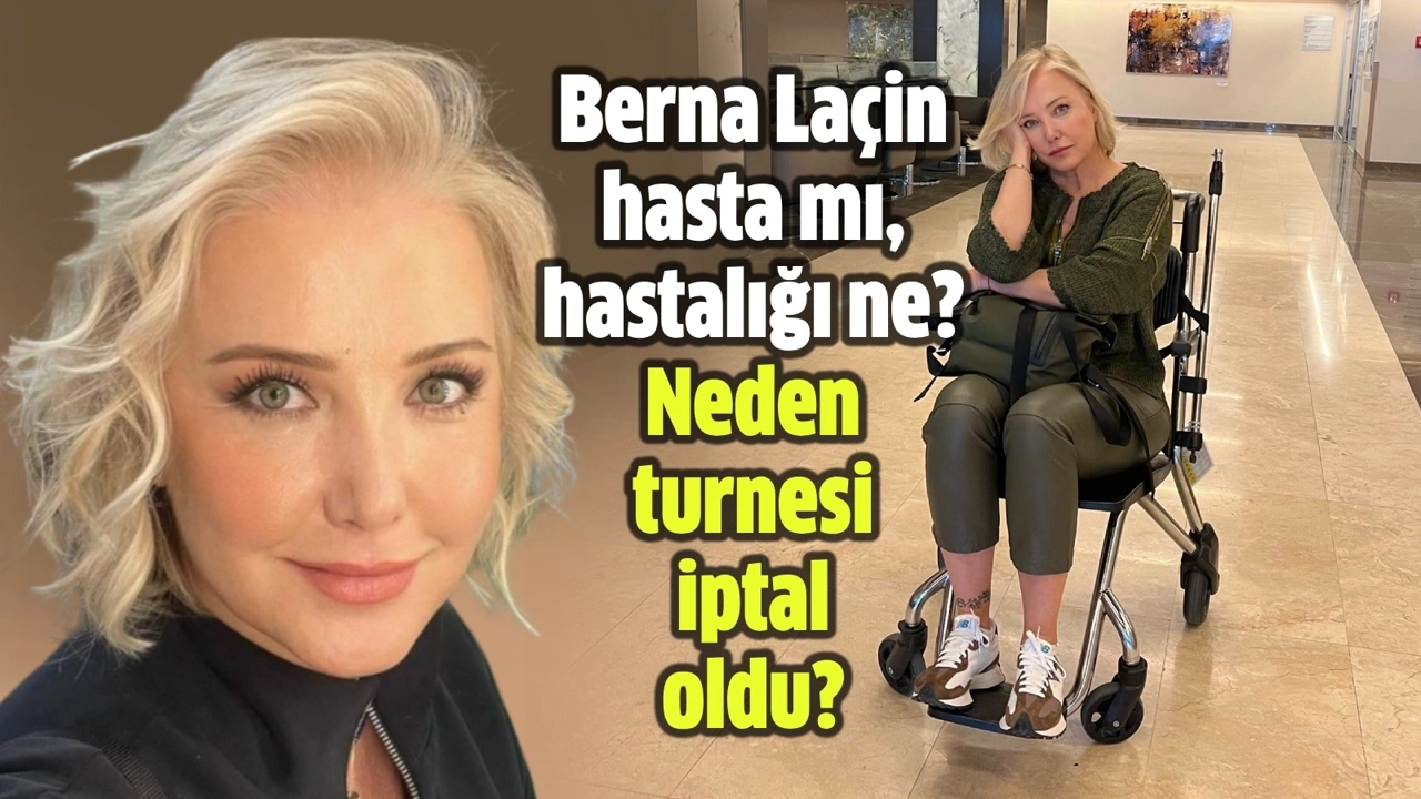 Berna Laçin apar topar hastaneye kaldırıldı! galerisi resim 1