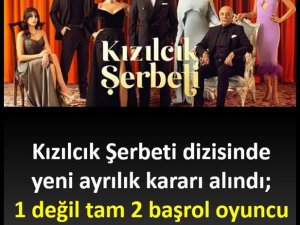 Kızılcık Şerbeti dizisinde yeni ayrılık kararı