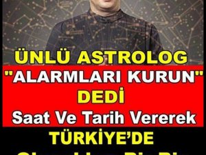 Ünlü astrolog Dinçer Güner, sosyal medyada olay yaratan açıklamayı yaptı
