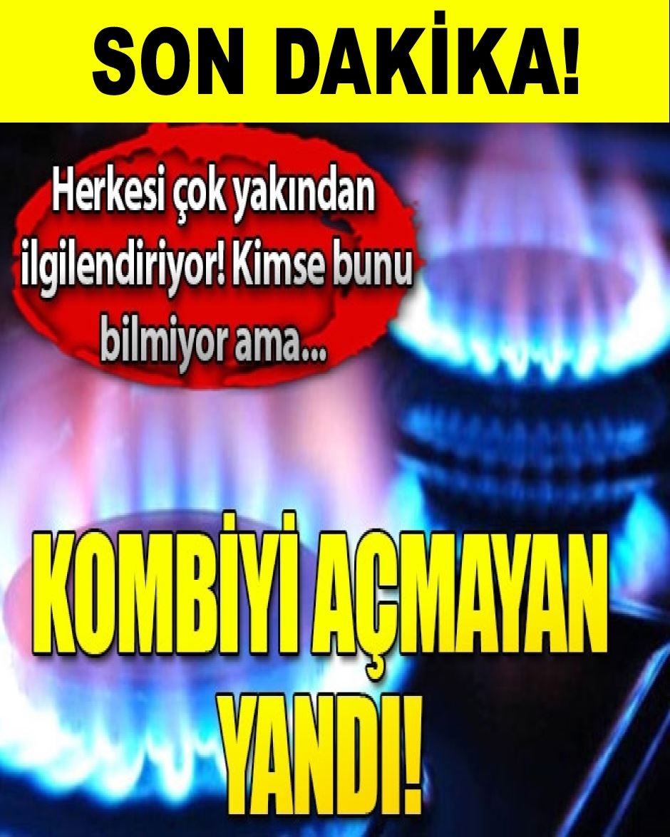 Doğal gazı yakmayan yandı! Herkesi ilgilendiriyor. galerisi resim 1