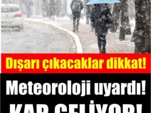 Meteoroloji Genel Müdürlüğünden son dakika hava durumu uyarısı