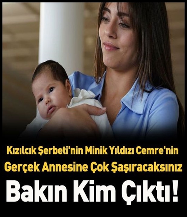 Cemre bebeğin annesi bakın kimmiş! galerisi resim 1