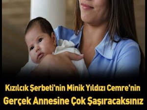 Cemre bebeğin annesi bakın kimmiş!