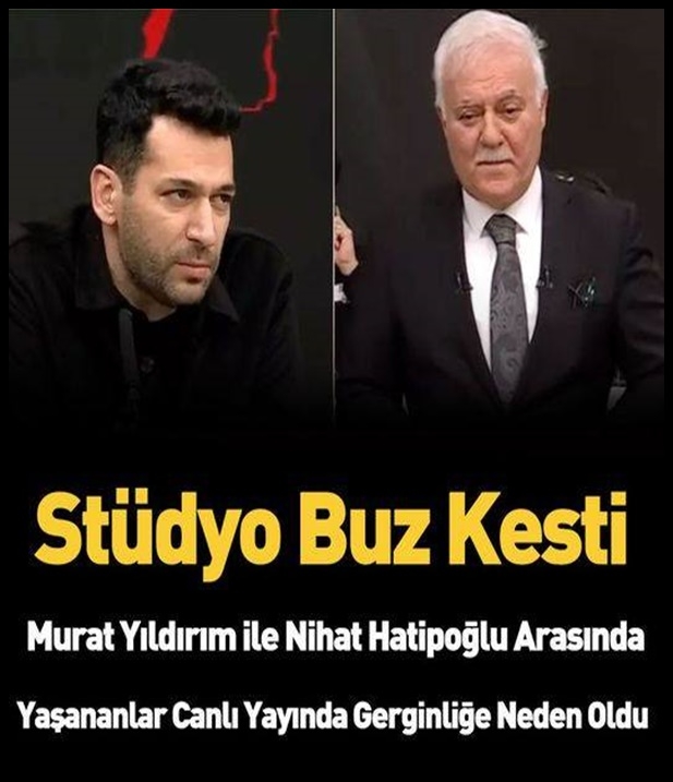 Murat Yıldırım ile Nihat Hatipoğlu arasında geçen gergin anlar galerisi resim 1